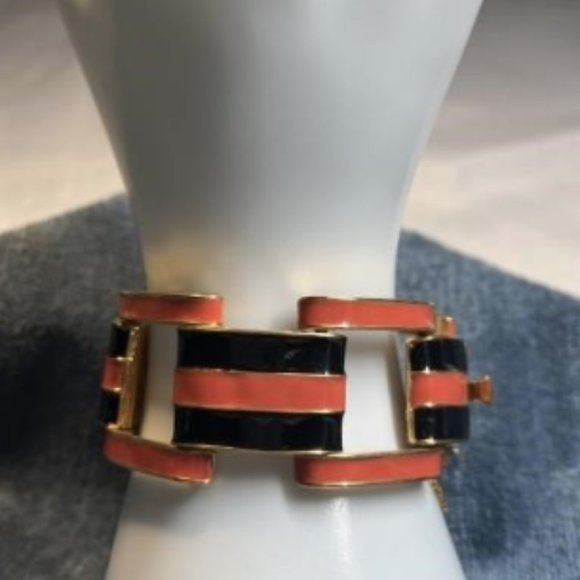 D'orlan statement signed enamel bracelet - Picture 2 of 9